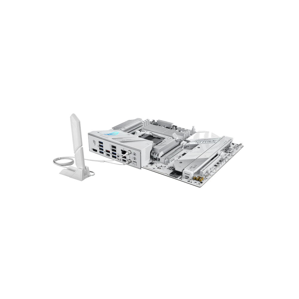 A large main feature product image of ASUS ROG Strix B850-A Gaming WiFi7 Neo AM5 ATX Desktop Motherboard