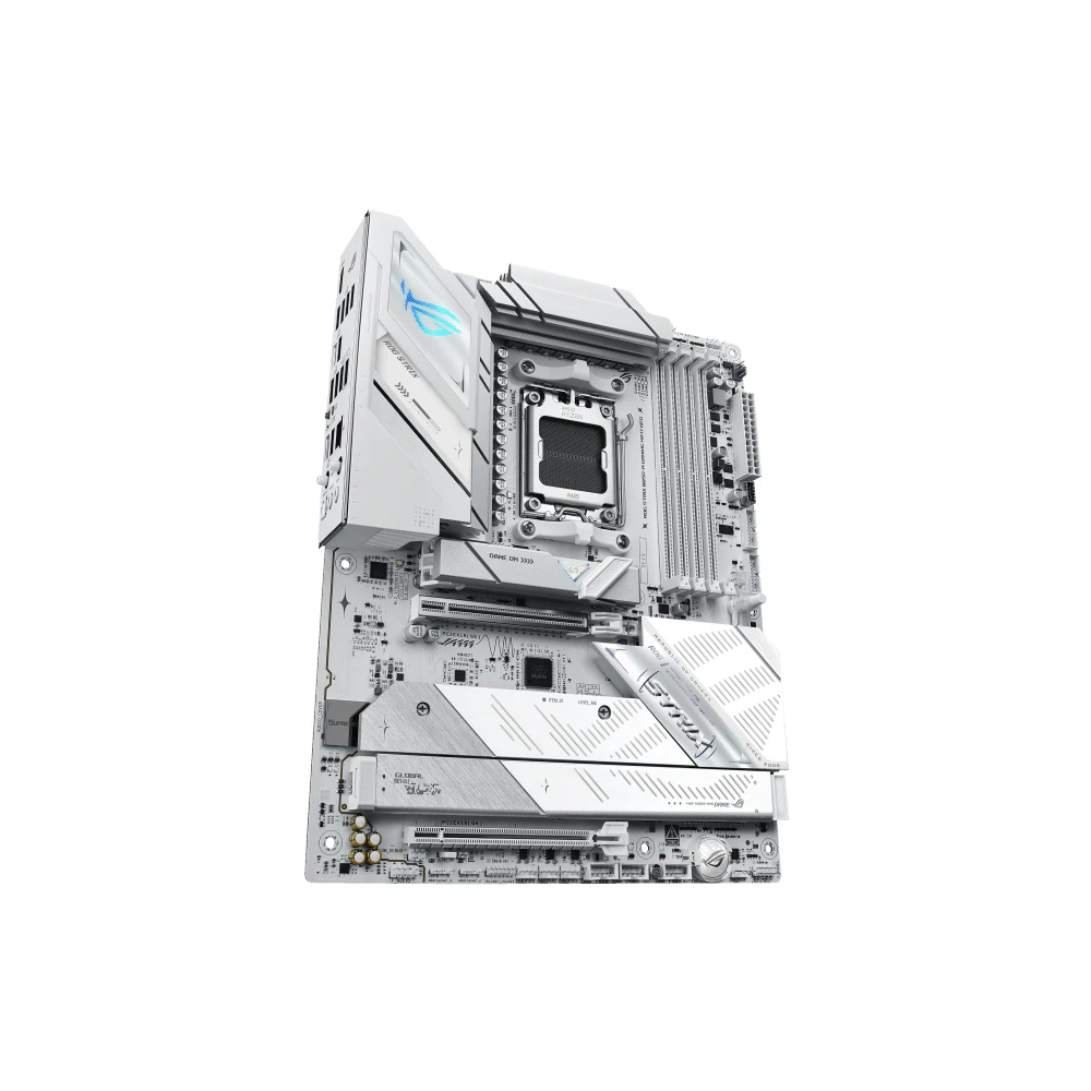A large main feature product image of ASUS ROG Strix B850-A Gaming WiFi7 Neo AM5 ATX Desktop Motherboard