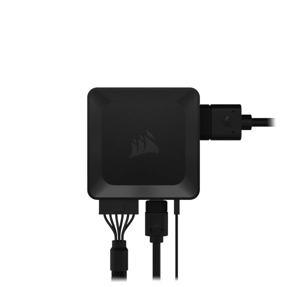 A large main feature product image of EX-DEMO Corsair iCUE LINK System Hub