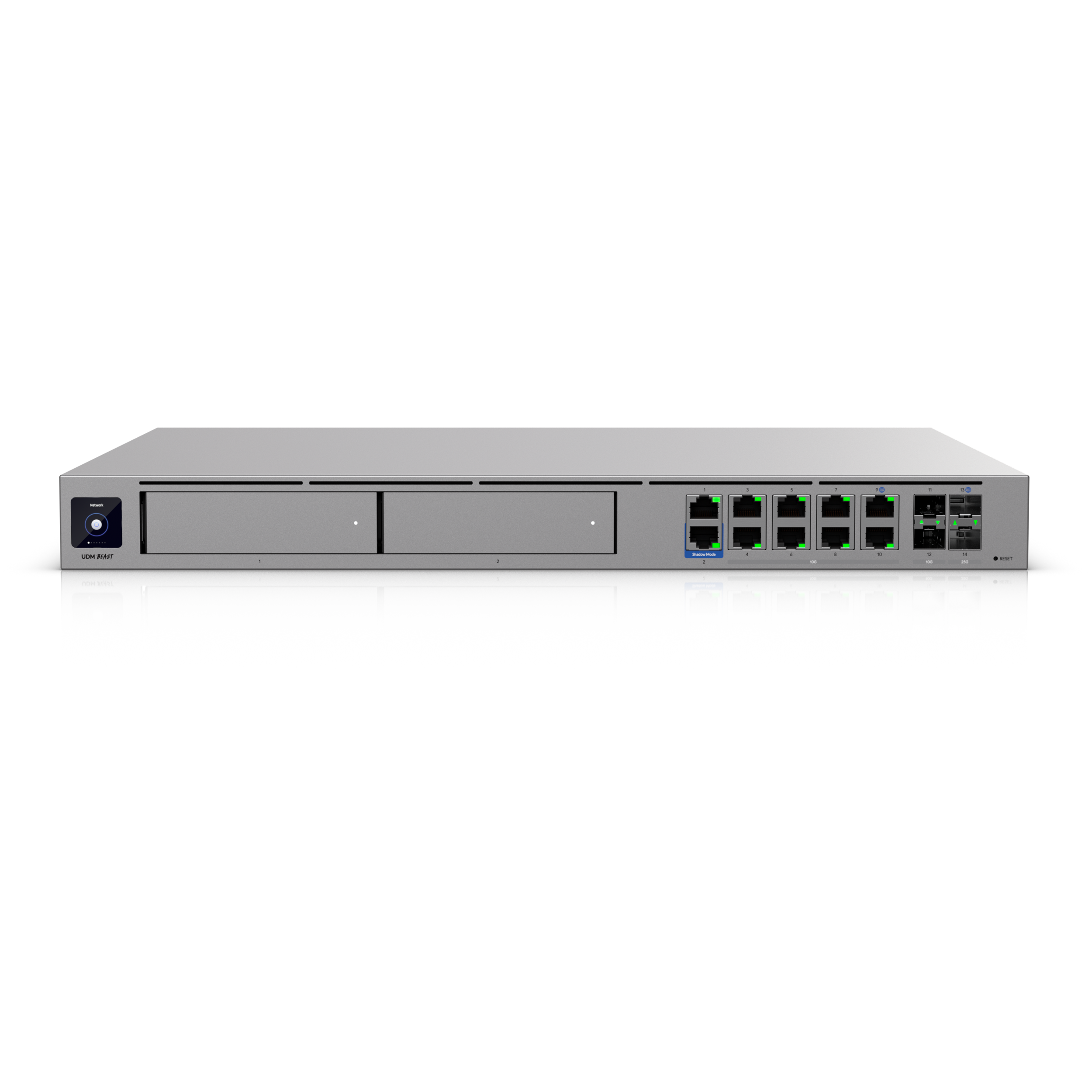 A large main feature product image of Ubiquiti UniFi Dream Machine Beast