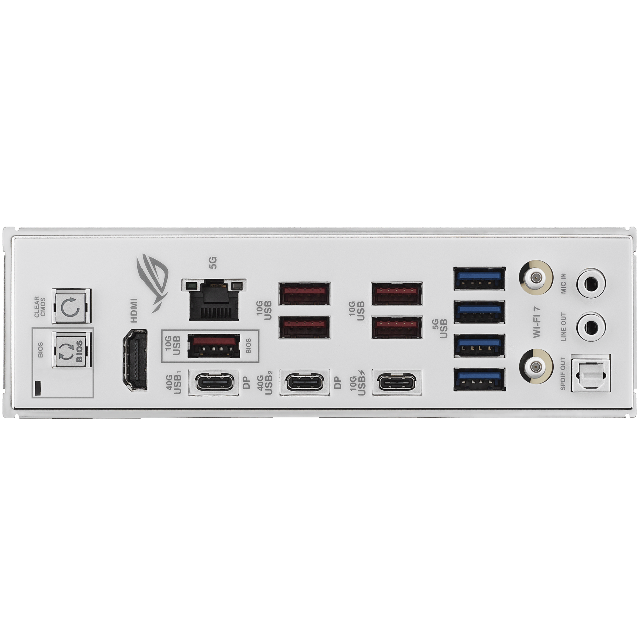 A large main feature product image of ASUS ROG Strix X870E-A Gaming WiFi7 Neo AM5 ATX Desktop Motherboard