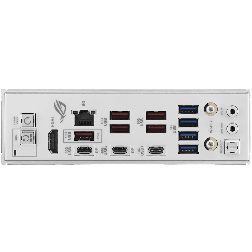 A large main feature product image of ASUS ROG Strix X870E-A Gaming WiFi7 Neo AM5 ATX Desktop Motherboard
