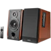 A product image of Edifier R1700BTS Bluetooth Bookshelf Studio Speakers (Brown)