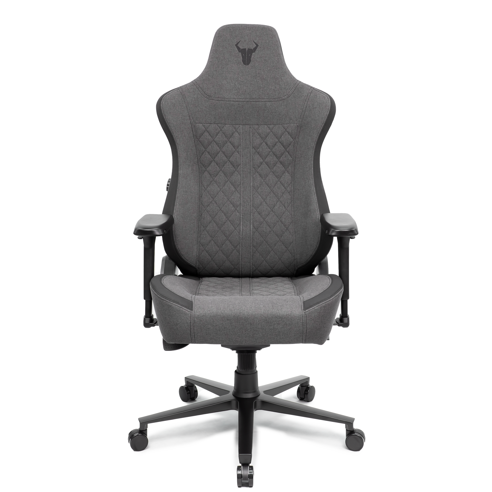 A large main feature product image of EX-DEMO BattleBull Crosshair XL Gaming Chair - Dark Grey Weave
