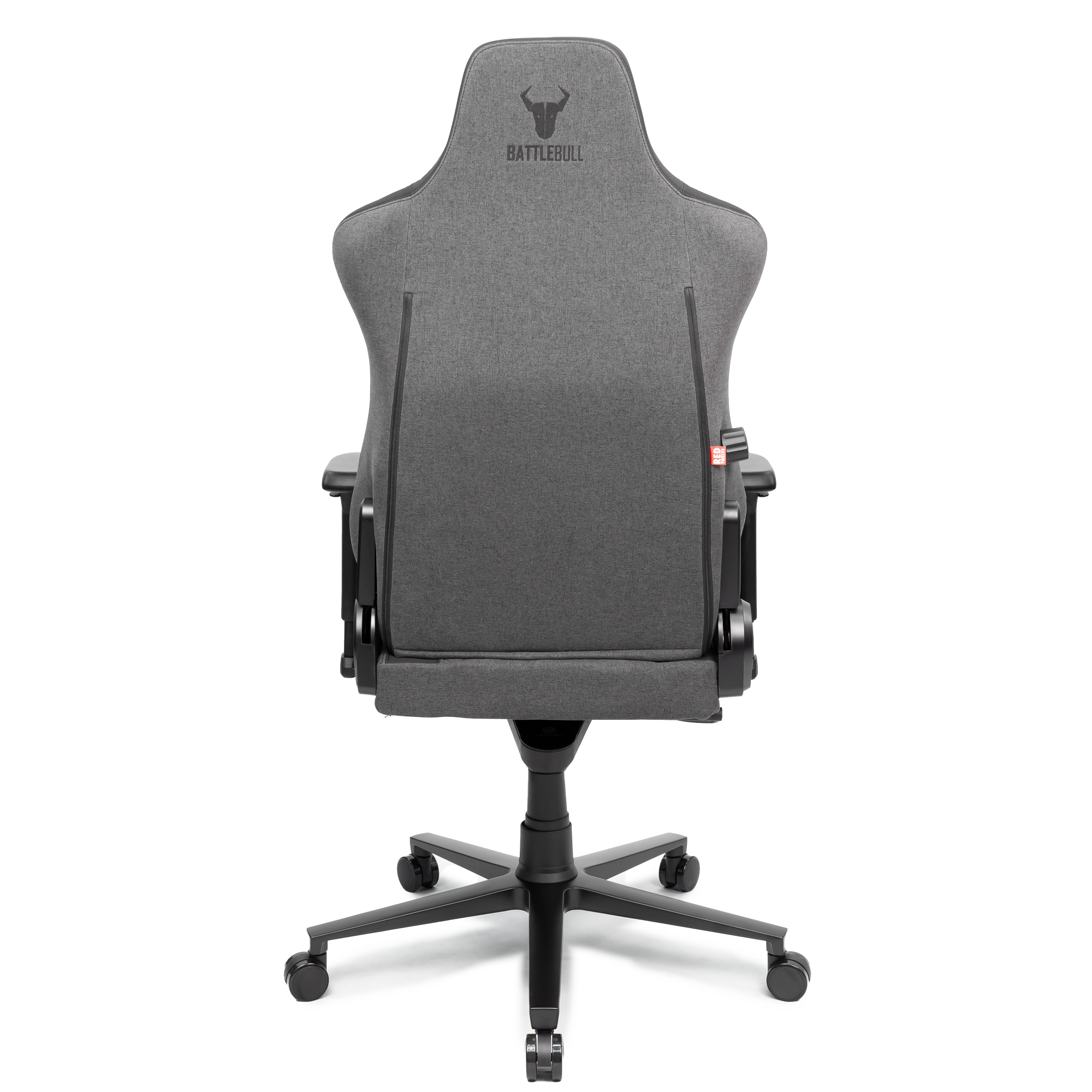 A large main feature product image of EX-DEMO BattleBull Crosshair XL Gaming Chair - Dark Grey Weave