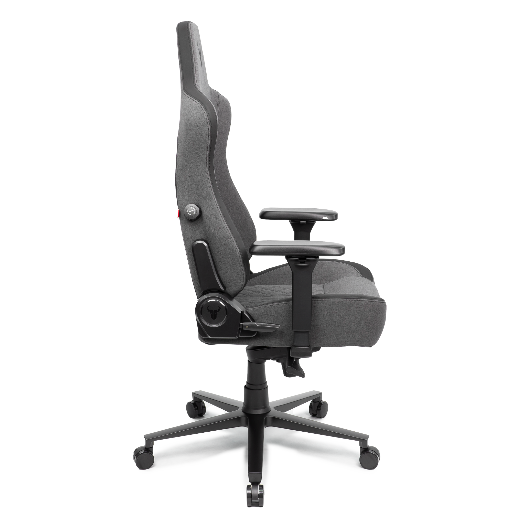 A large main feature product image of EX-DEMO BattleBull Crosshair XL Gaming Chair - Dark Grey Weave