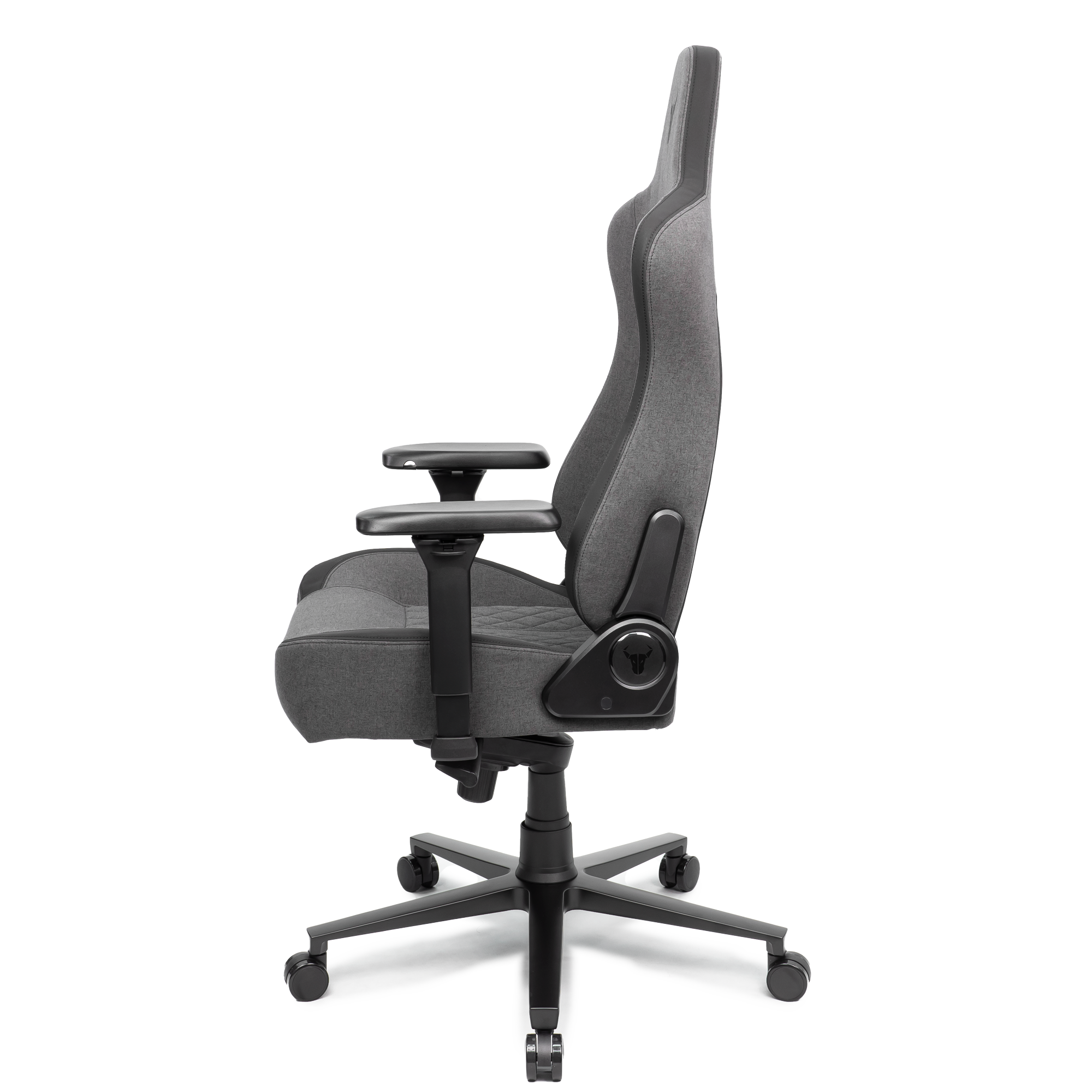 A large main feature product image of EX-DEMO BattleBull Crosshair XL Gaming Chair - Dark Grey Weave