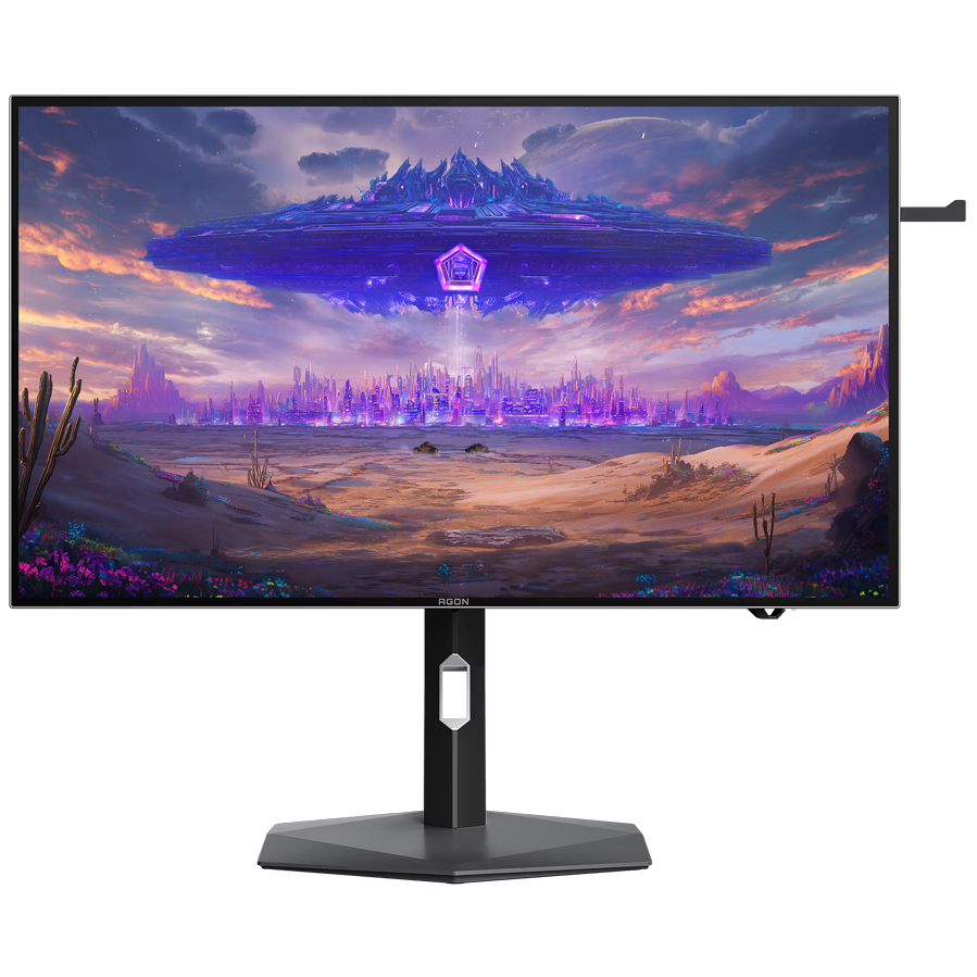 A large main feature product image of AOC AGON Pro AGP327UZD WOLED -  32" 4K 240Hz / 1080p 480Hz 0.03ms Dual-Mode IPS Gaming Monitor