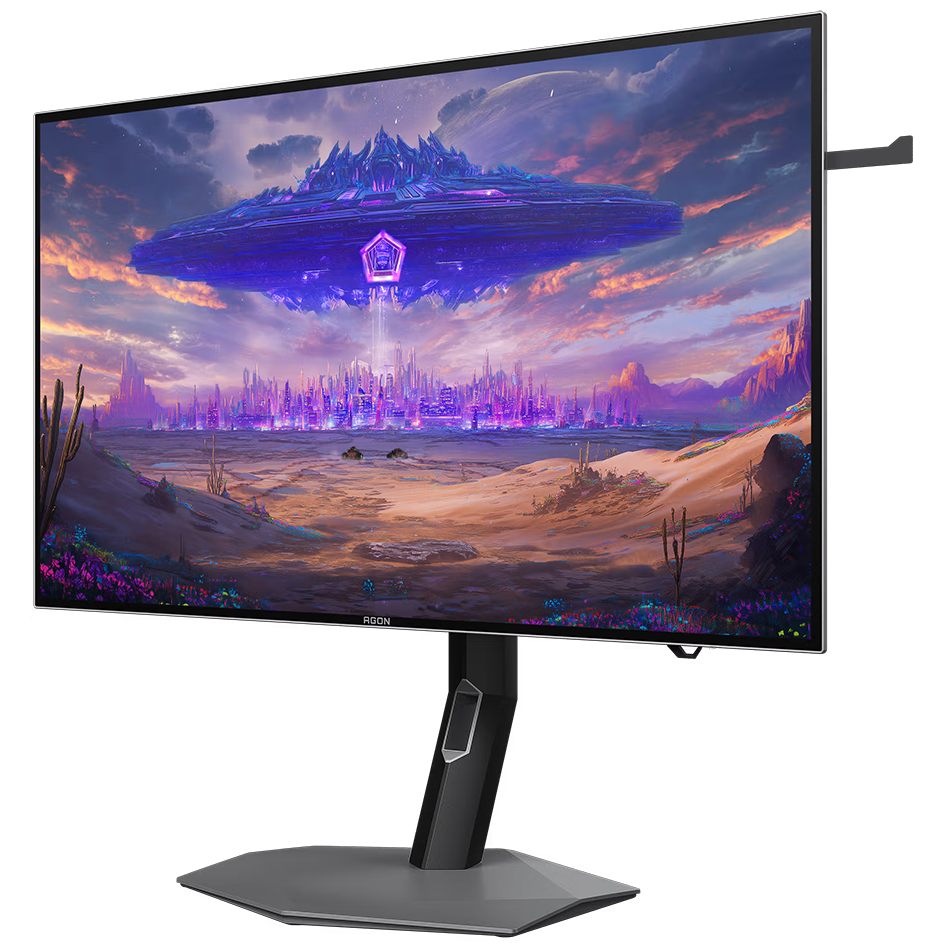 A large main feature product image of AOC AGON Pro AGP327UZD WOLED -  32" 4K 240Hz / 1080p 480Hz 0.03ms Dual-Mode IPS Gaming Monitor