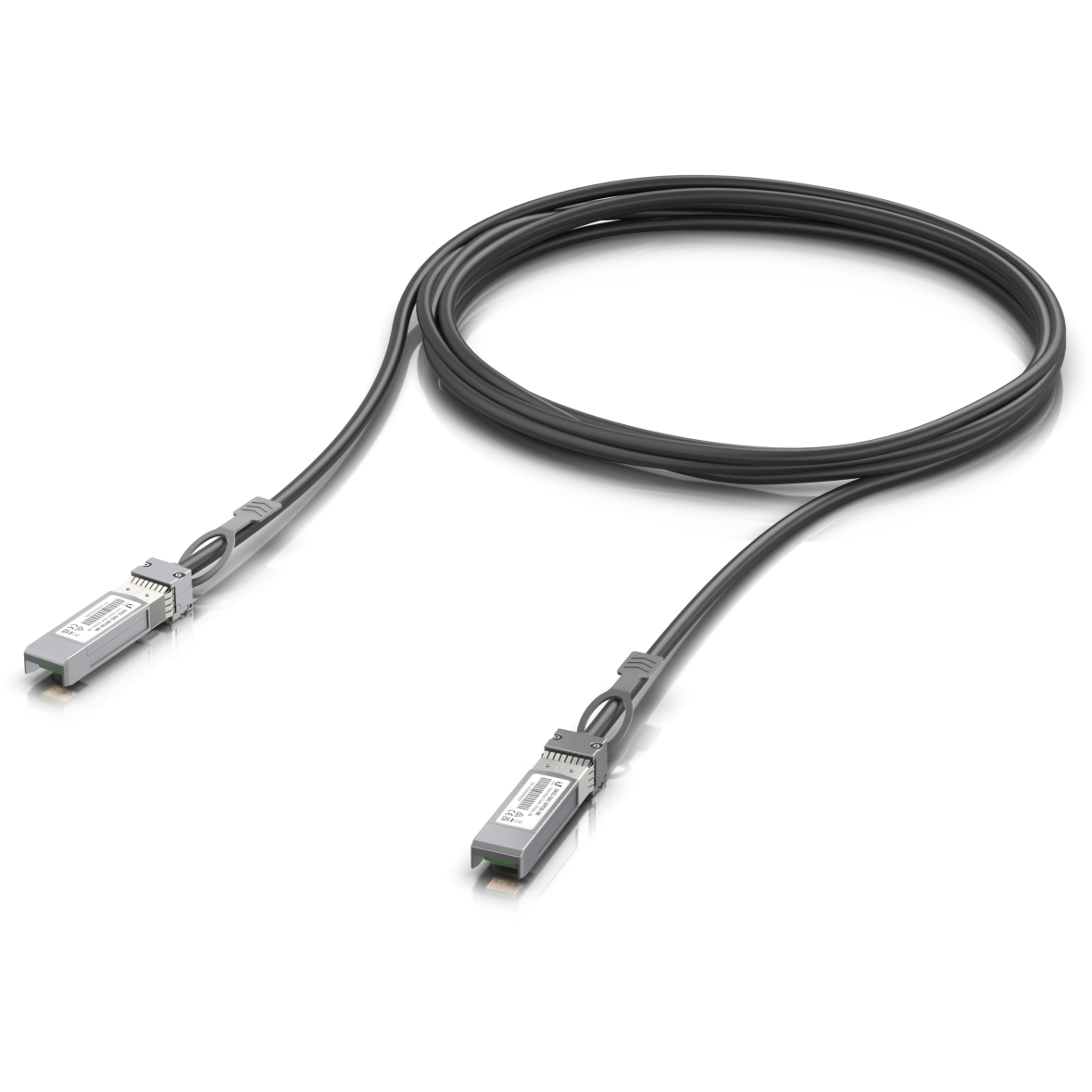 A large main feature product image of Ubiquiti UniFi SFP28 25Gbps Direct Attach Cable (5m)