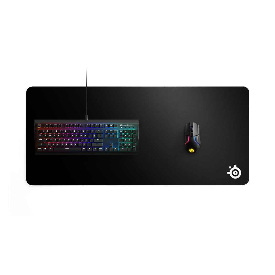 A large main feature product image of EX-DEMO SteelSeries QcK Heavy - Cloth Gaming Mousepad (XXL)