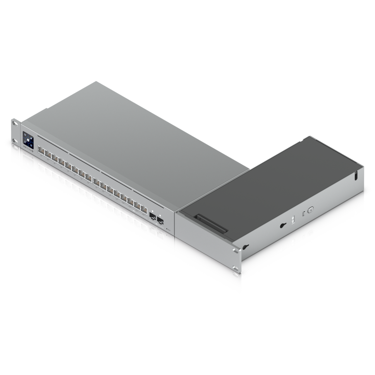 A large main feature product image of Ubiquiti Pro Max 16 Rack Mount Cable Management & Adapter Storage