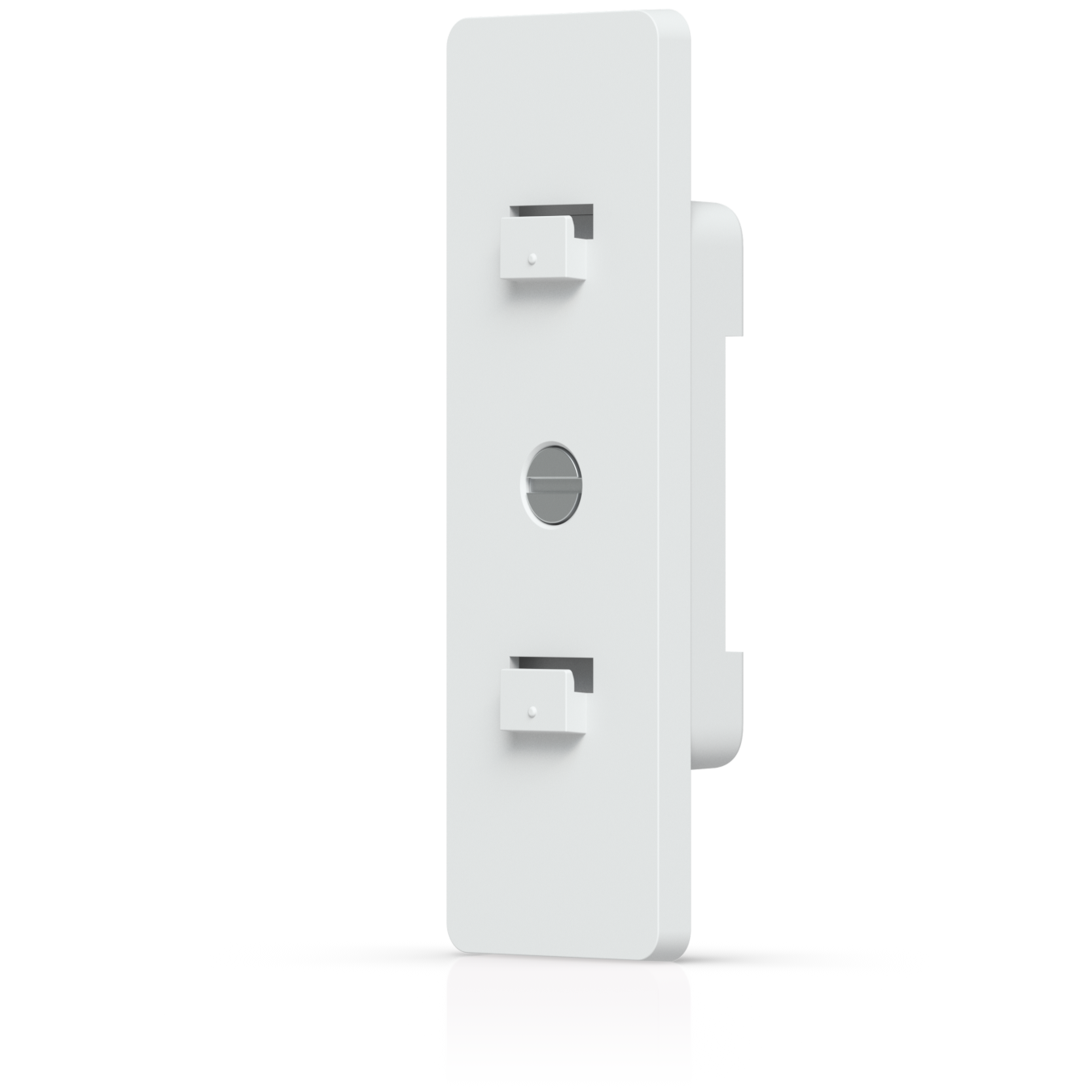 A large main feature product image of Ubiquiti UniFi Switch DIN Rail Mount