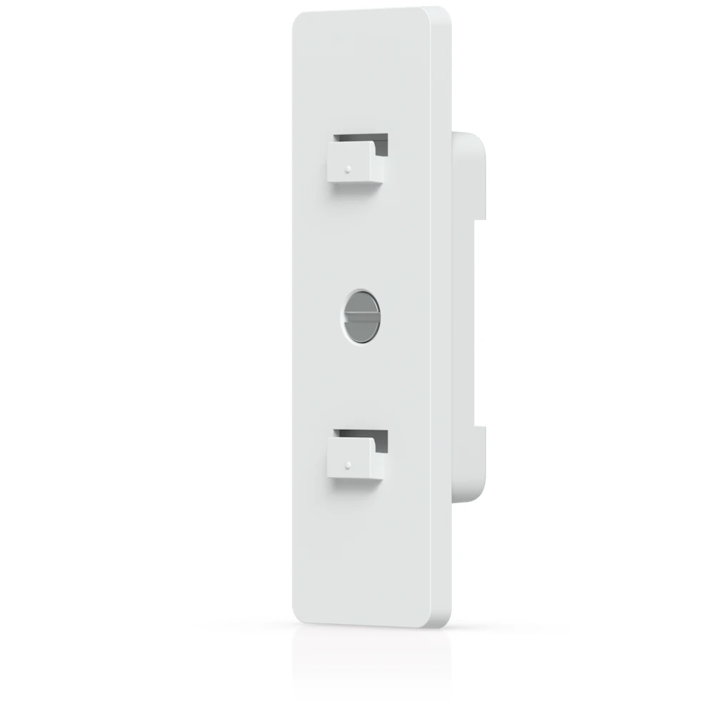 A large main feature product image of Ubiquiti UniFi Switch DIN Rail Mount