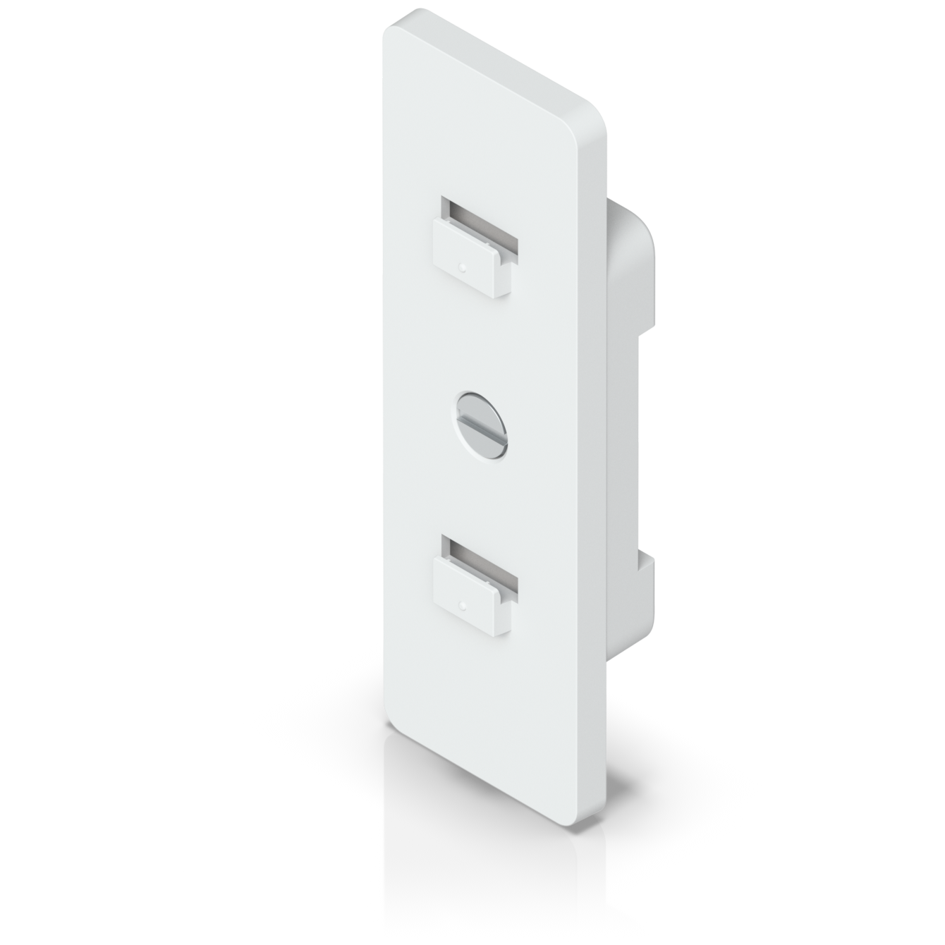 A large main feature product image of Ubiquiti UniFi Switch DIN Rail Mount