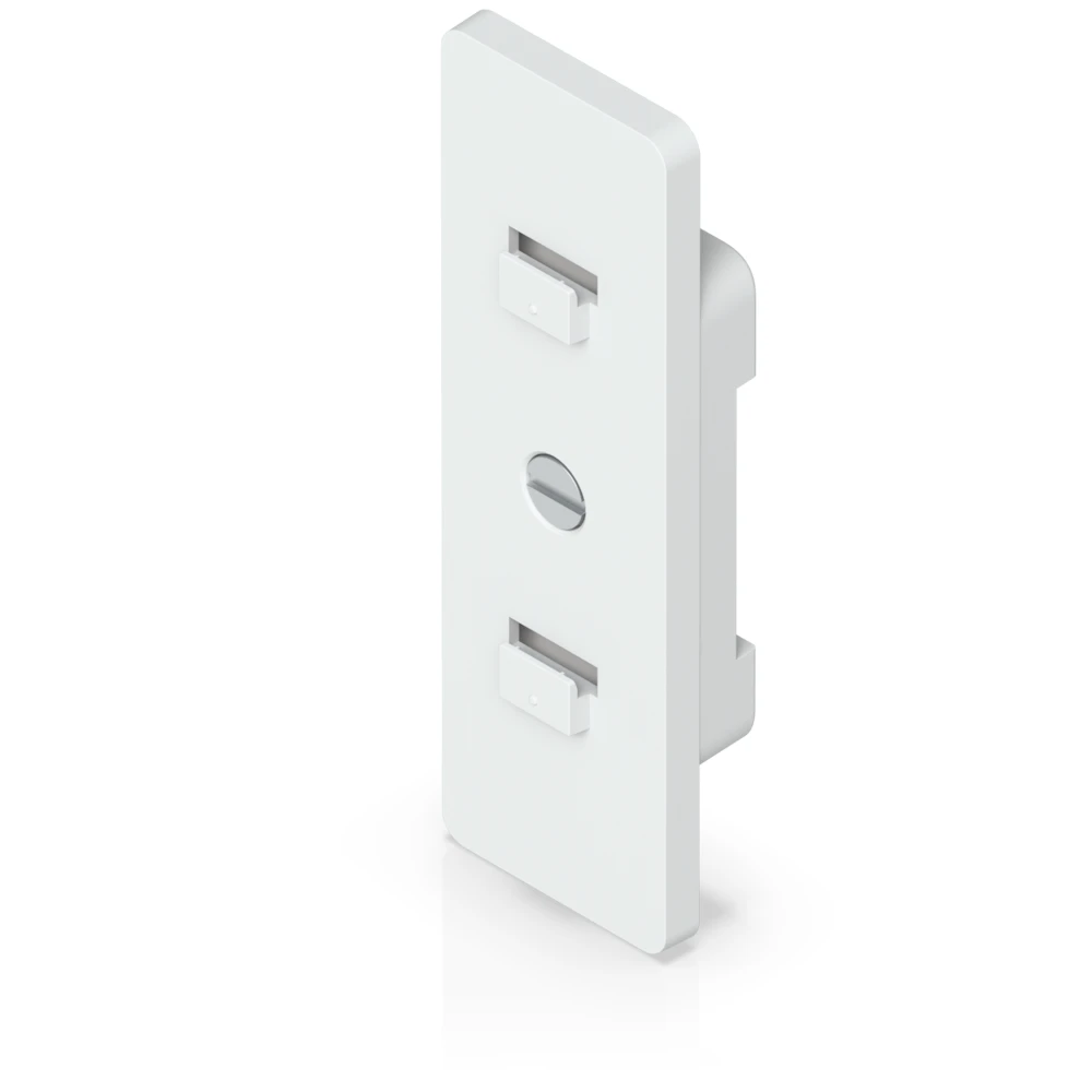 A large main feature product image of Ubiquiti UniFi Switch DIN Rail Mount