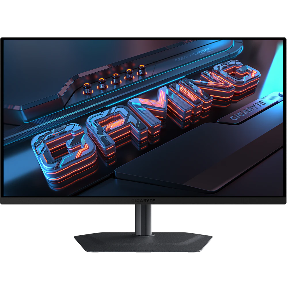 A large main feature product image of Gigabyte MO27Q2A QD-OLED - 27" 1440p 280Hz 0.03ms Gaming Monitor