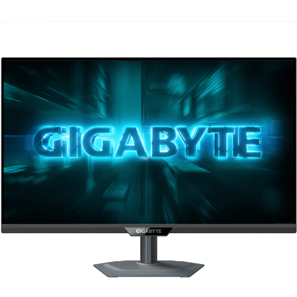 A large main feature product image of Gigabyte G27Q20 - 27" 1440p 200Hz 0.5ms SS IPS Gaming Monitor