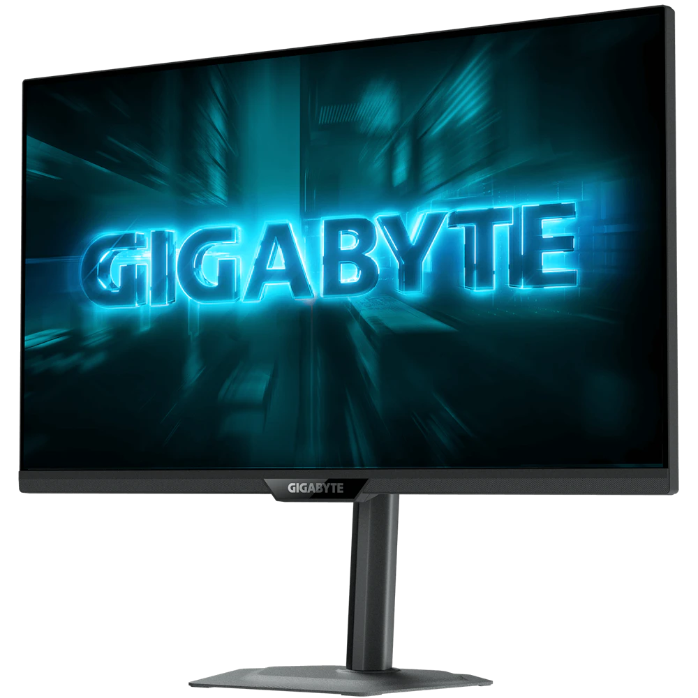 A large main feature product image of Gigabyte G27Q20 - 27" 1440p 200Hz 0.5ms SS IPS Gaming Monitor