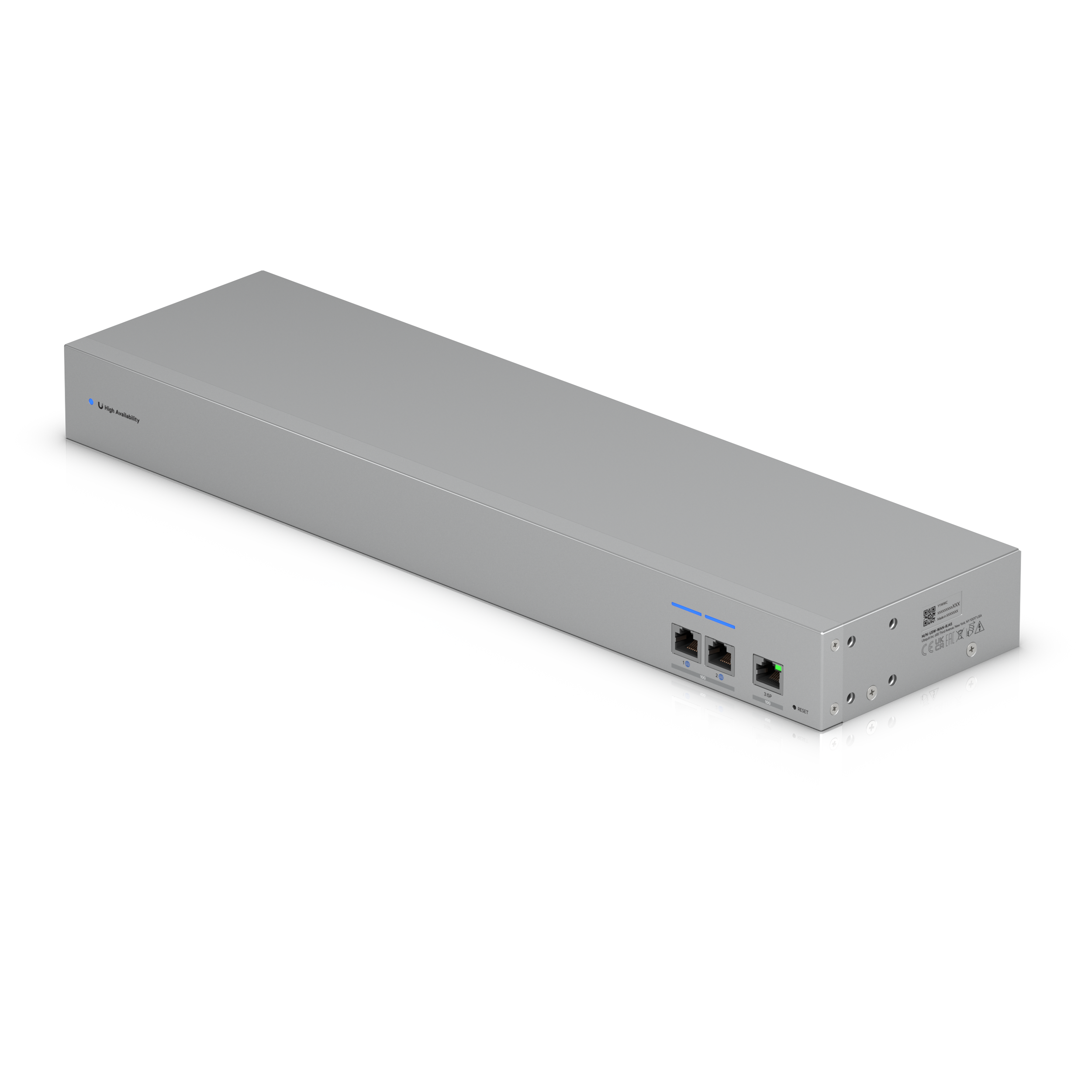 A large main feature product image of Ubiquiti UniFi 10GbE WAN Switch