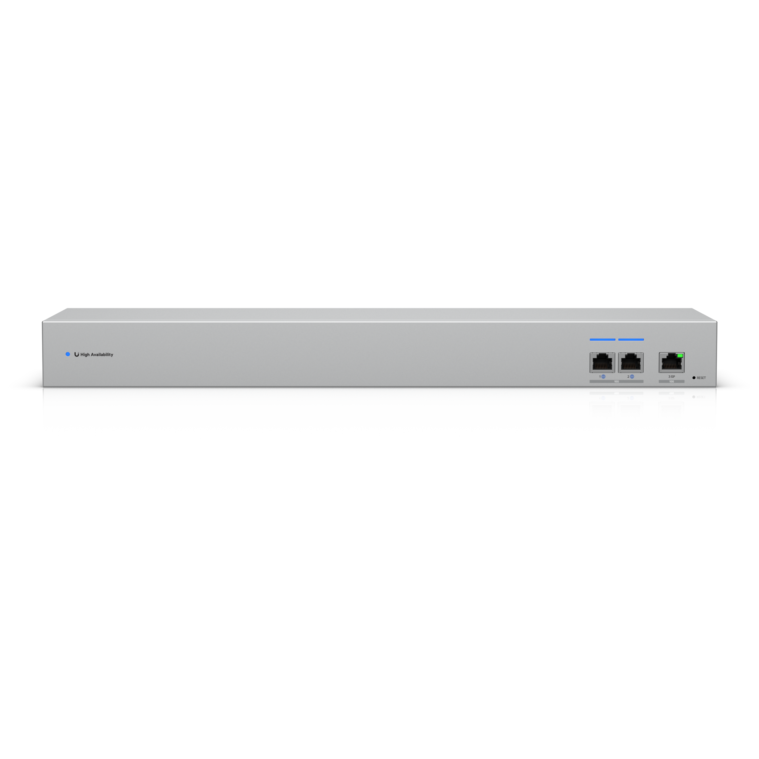 A large main feature product image of Ubiquiti UniFi 10GbE WAN Switch