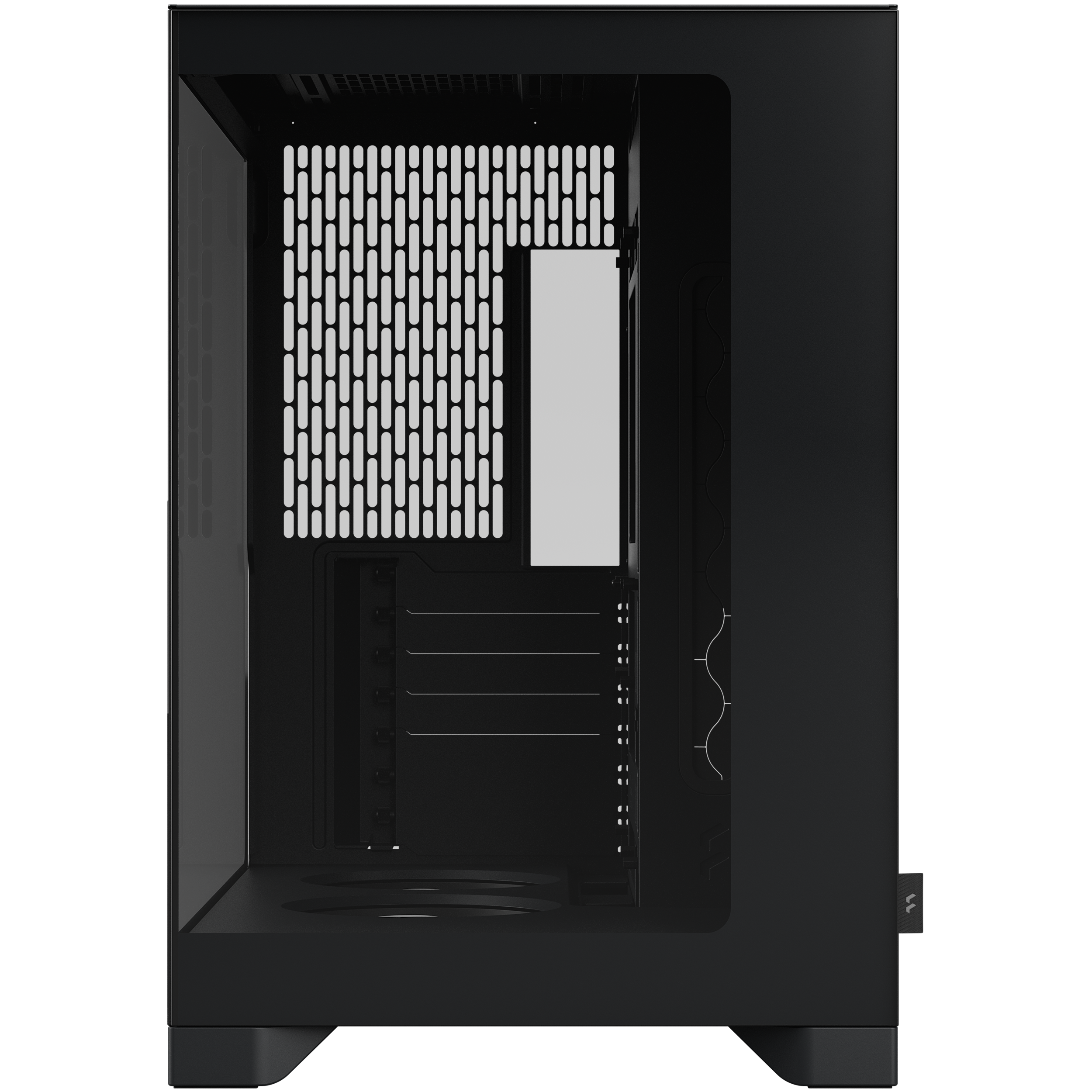 A large main feature product image of Fractal Design Pop 2 Vision RGB TG Mid Tower Case (Black)