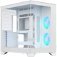 A small tile product image of Fractal Design Pop 2 Vision RGB TG Mid Tower Case (White)