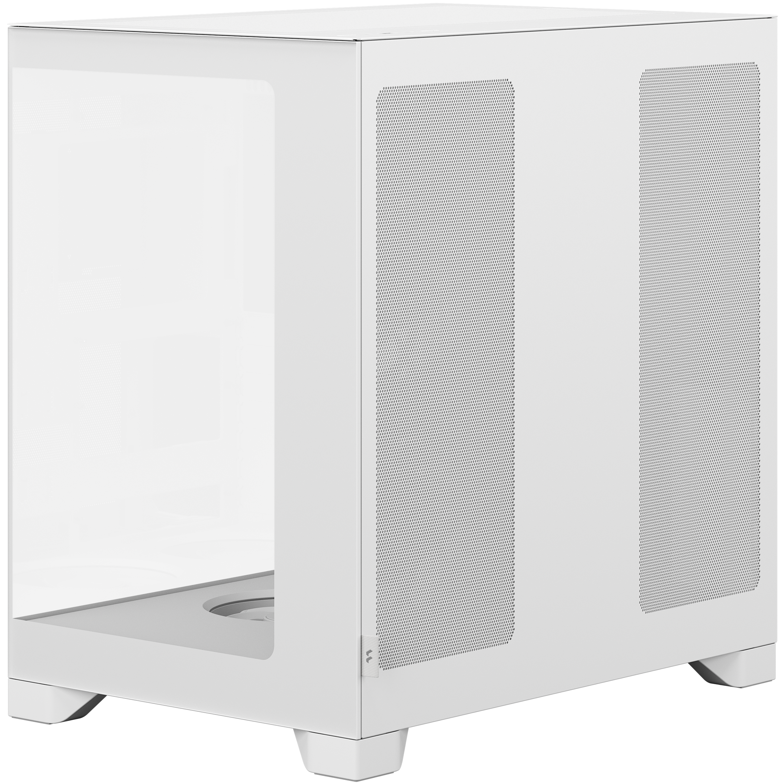A large main feature product image of Fractal Design Pop 2 Vision RGB TG Mid Tower Case (White)