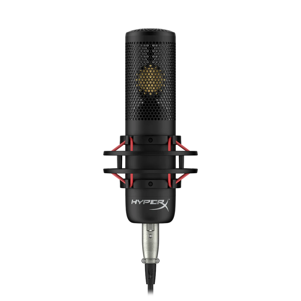 A large main feature product image of EX-DEMO HyperX ProCast - XLR Condenser Microphone