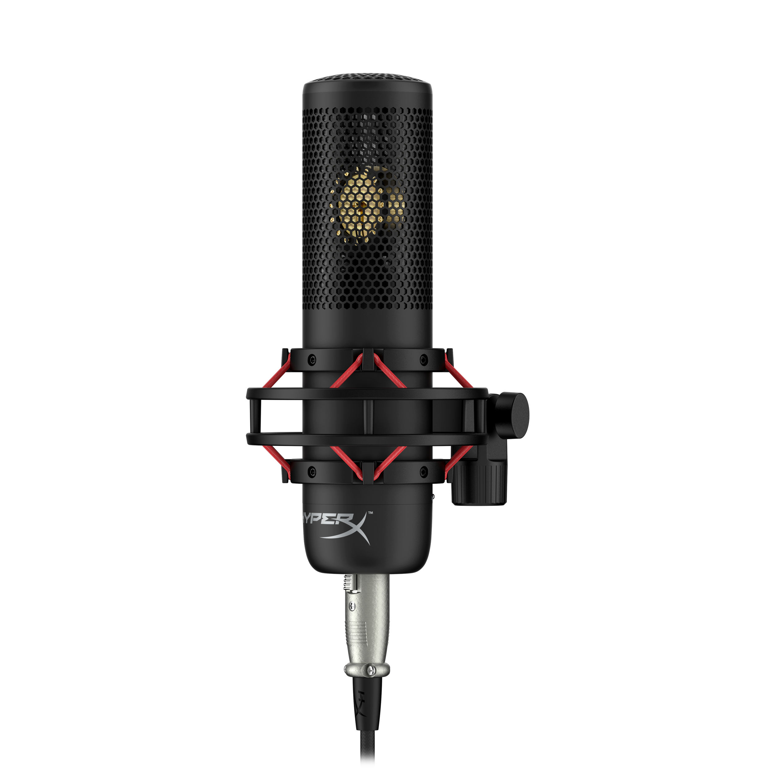 A large main feature product image of EX-DEMO HyperX ProCast - XLR Condenser Microphone