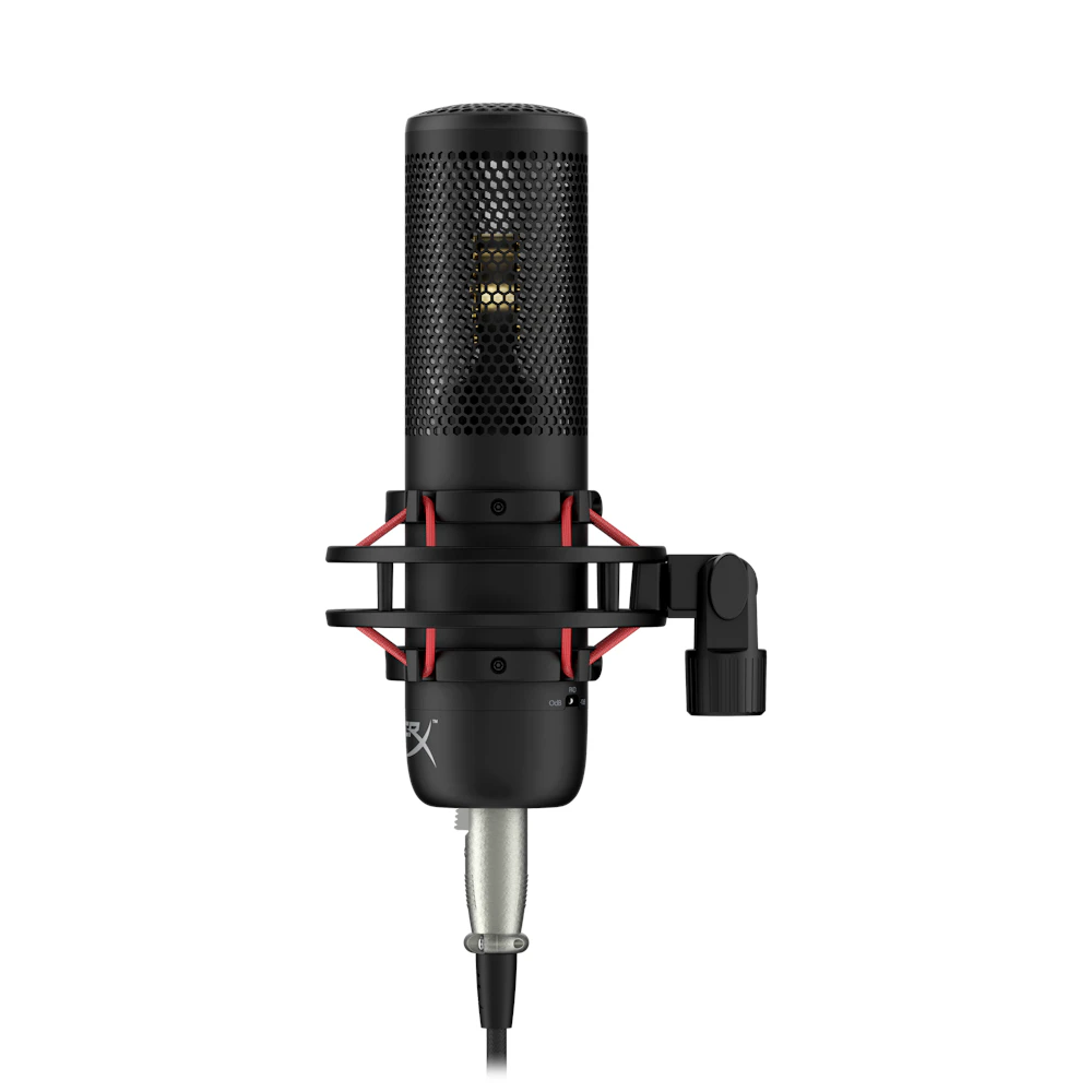 A large main feature product image of EX-DEMO HyperX ProCast - XLR Condenser Microphone