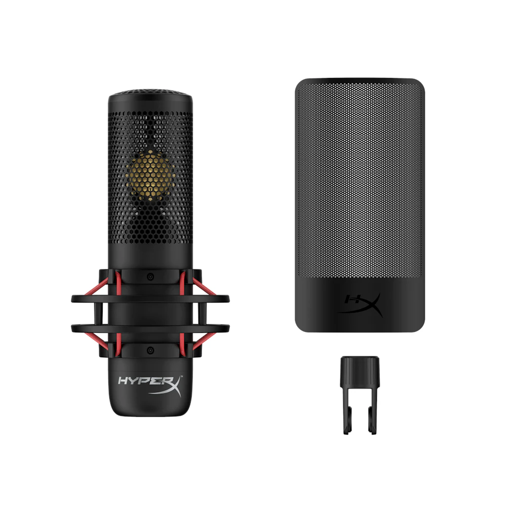 A large main feature product image of EX-DEMO HyperX ProCast - XLR Condenser Microphone