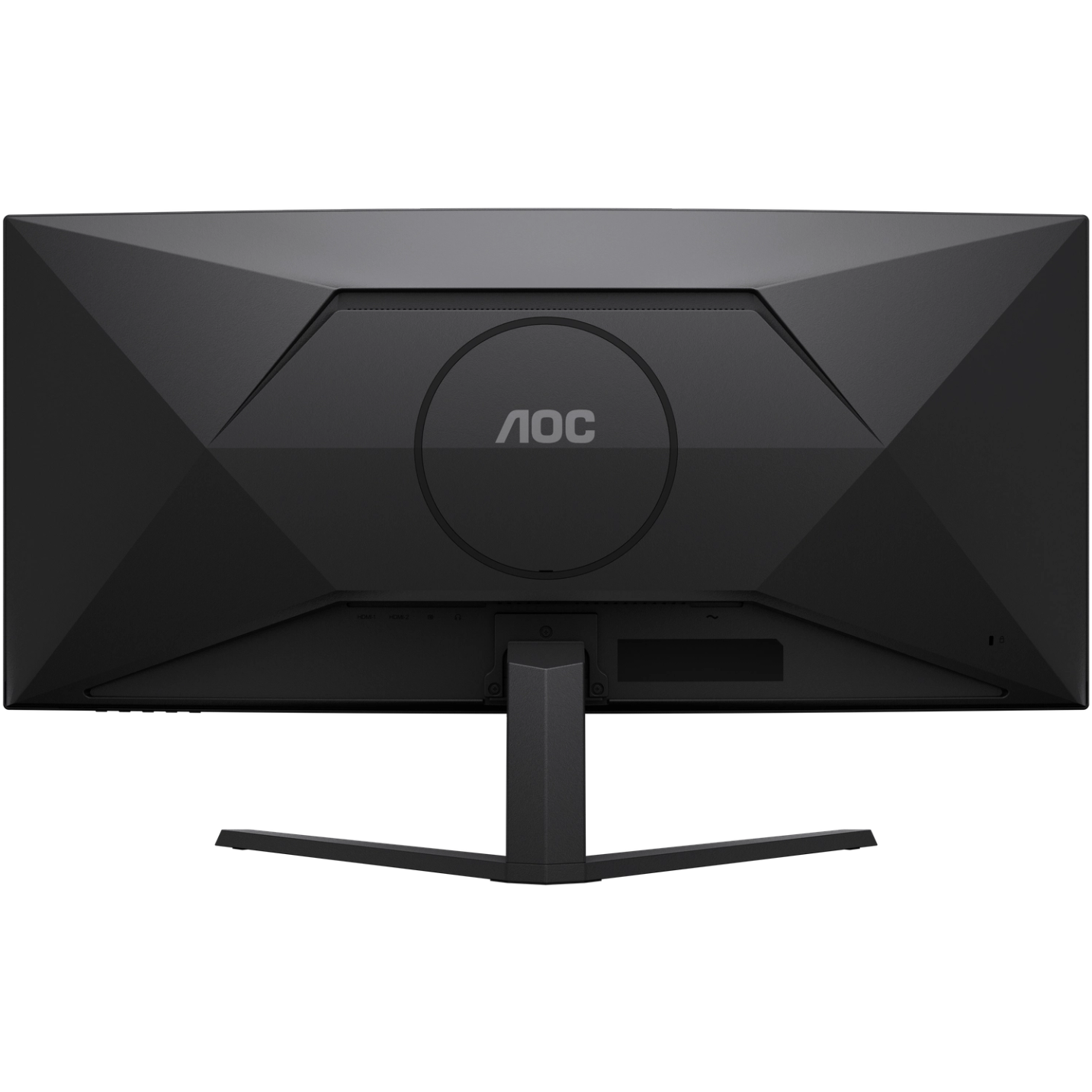 A large main feature product image of AOC CU34B3E - 34" Curved 3K  Ultrawide 120Hz VA Monitor