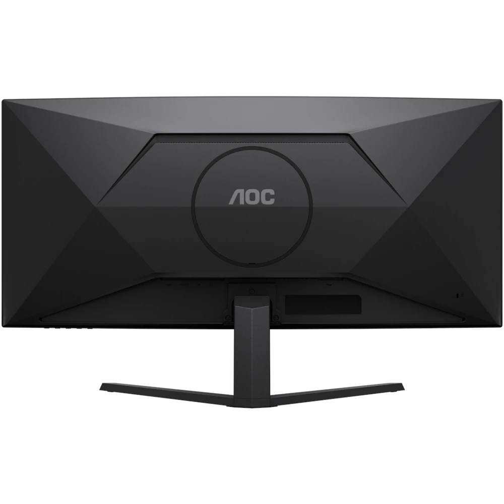 A large main feature product image of AOC CU34B3E - 34" Curved 3K Ultrawide 120Hz VA Monitor