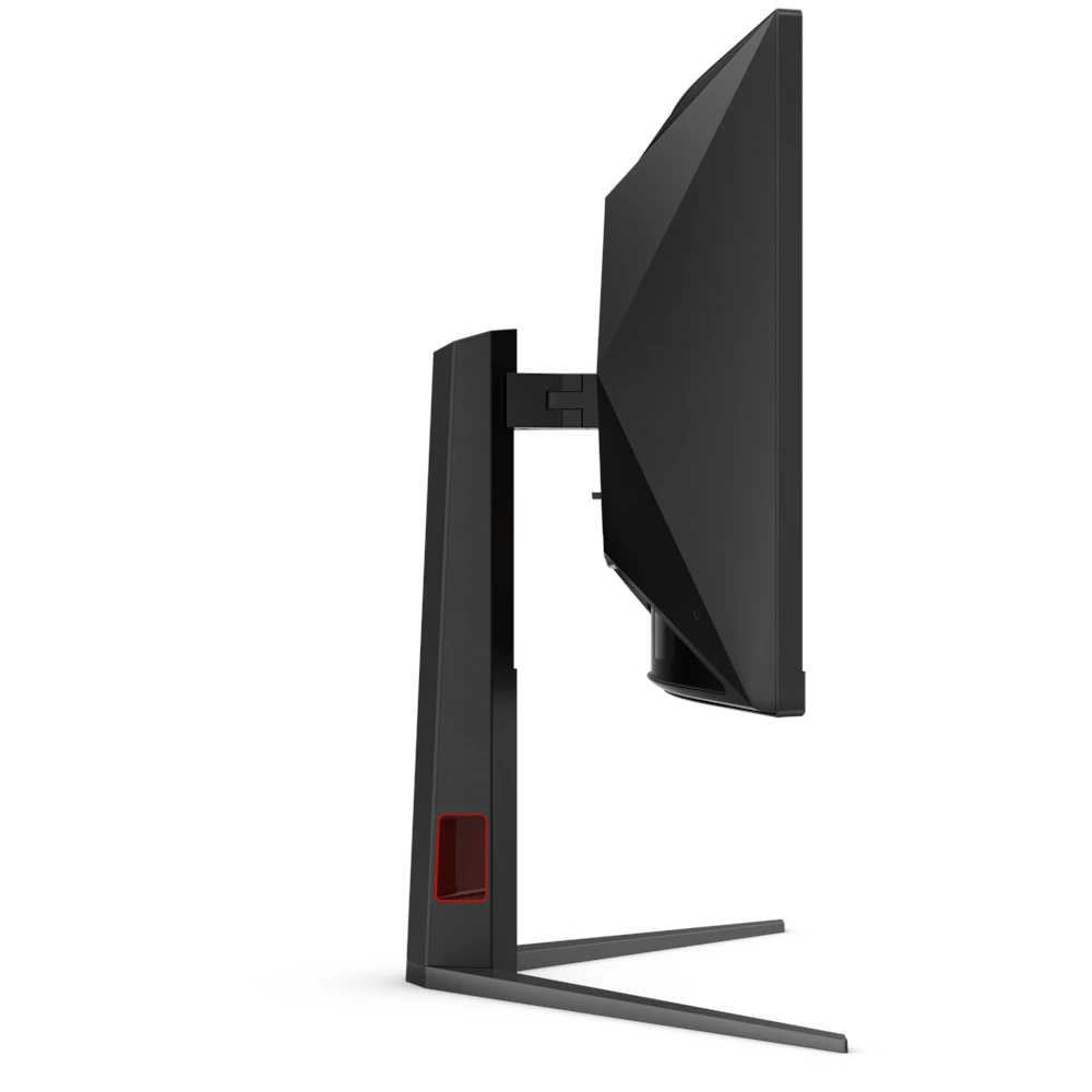 A large main feature product image of AOC AGON CU34G4H - 34" Curved 3K 1440p 200Hz 0.3ms Fast VA Gaming Monitor