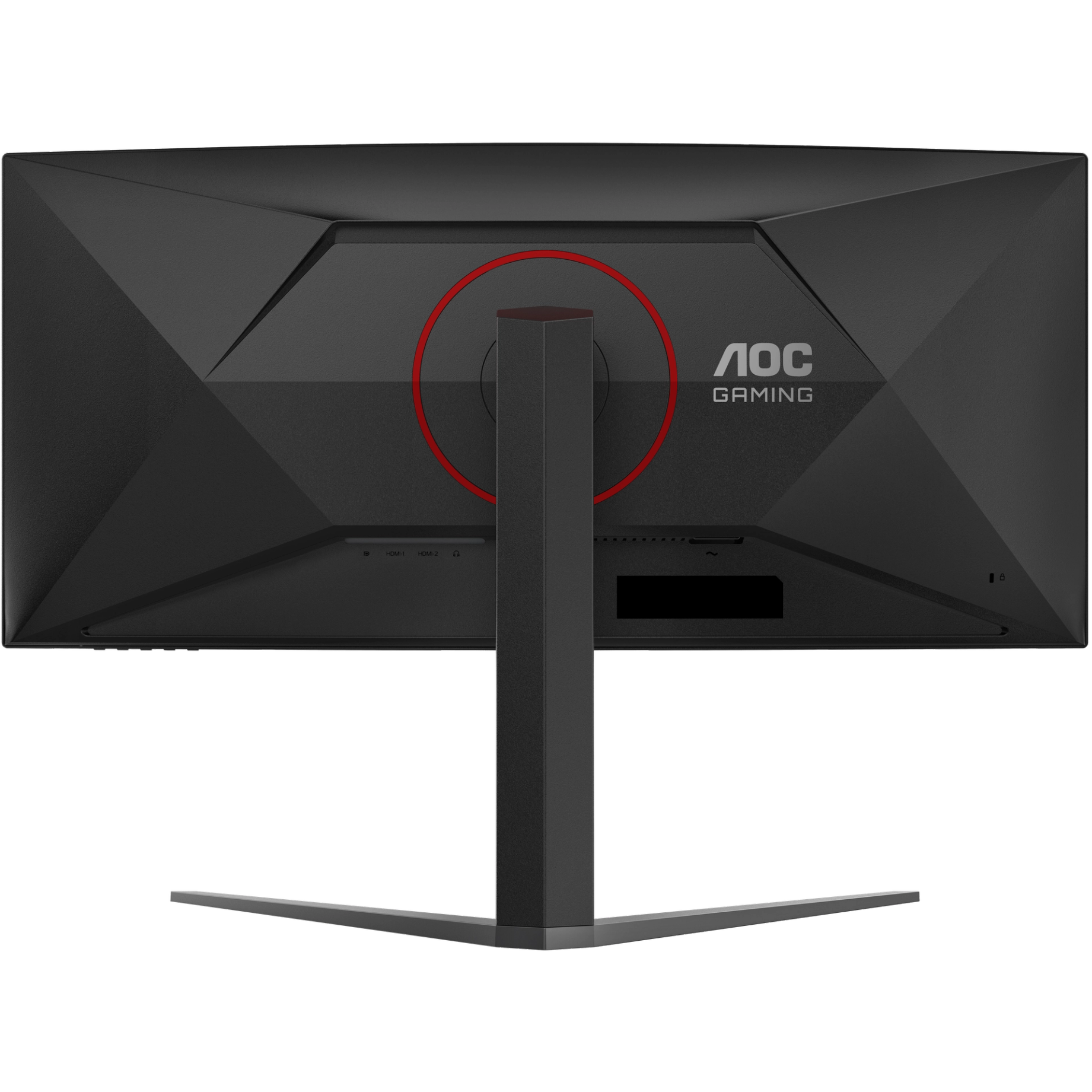 A large main feature product image of AOC AGON CU34G4H - 34" Curved 3K 1440p 200Hz 0.3ms Fast VA Gaming Monitor
