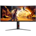 A product image of AOC AGON CU34G4H - 34" Curved 3K 1440p 200Hz 0.3ms Fast VA Gaming Monitor