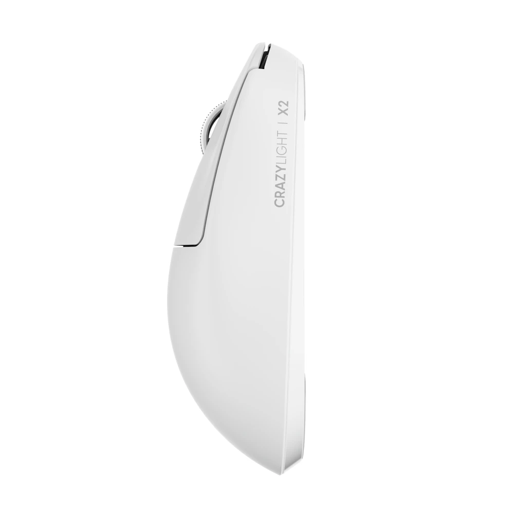 A large main feature product image of EX-DEMO Pulsar X2 CrazyLight - 35g Ultra-Lightweight Wireless Gaming Mouse (Uyuni White)