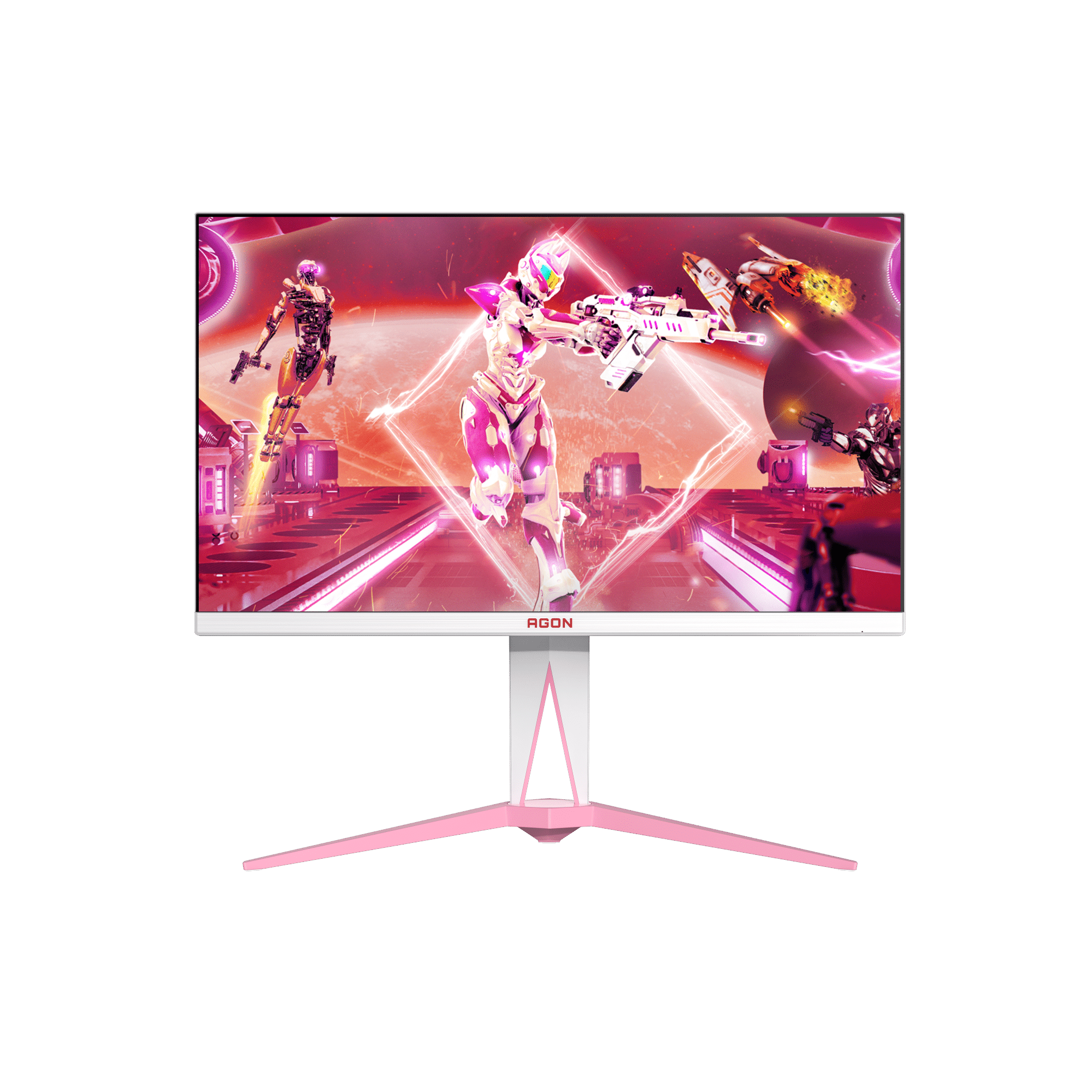 A large main feature product image of EX-DEMO AOC AGON AG275QXR - 27" 1440p 180Hz IPS Monitor