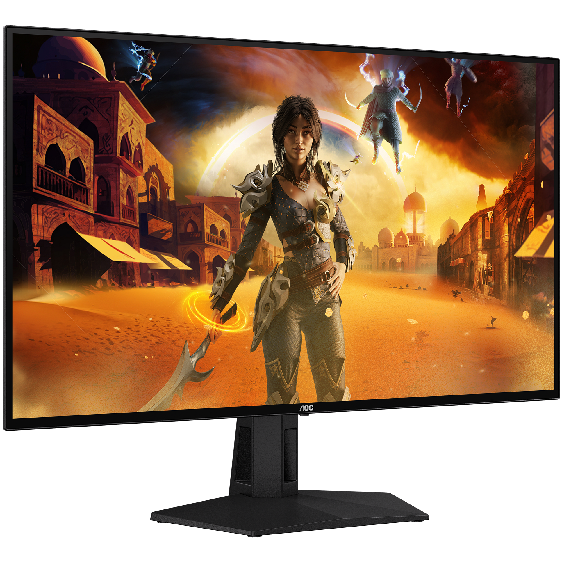 A large main feature product image of EX-DEMO AOC Gaming Q27G41ZDP - 27" 1440p 240Hz 0.03ms OLED  Monitor        