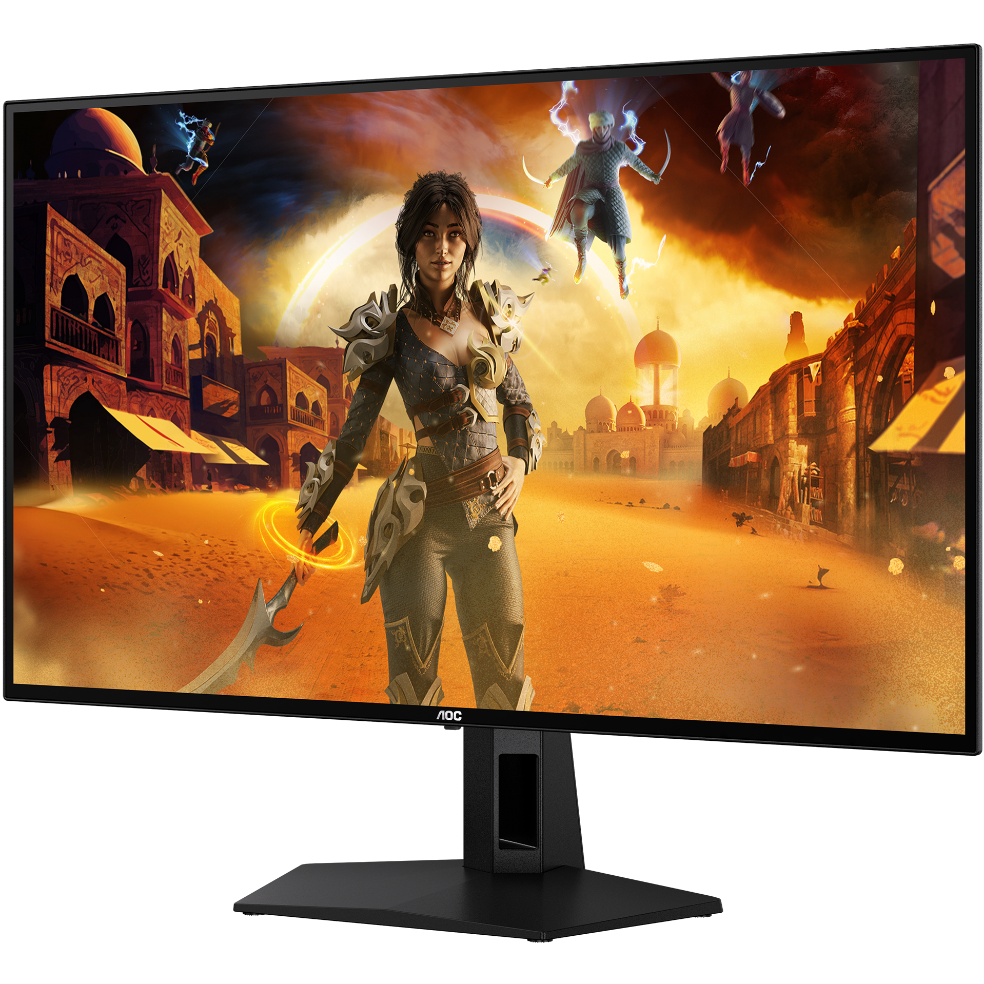 A large main feature product image of EX-DEMO AOC Gaming Q27G41ZDP - 27" 1440p 240Hz 0.03ms OLED  Monitor        