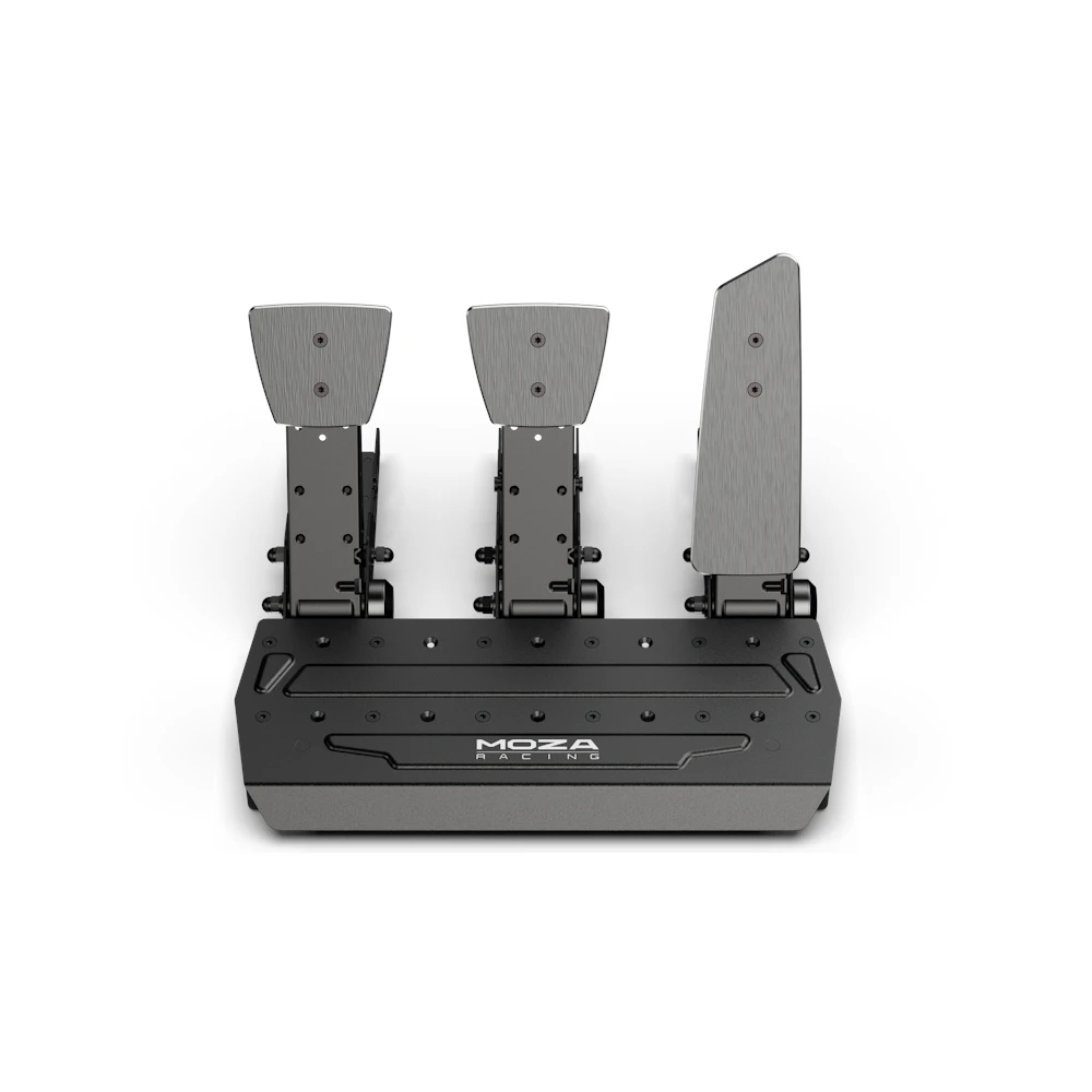 A large main feature product image of EX-DEMO MOZA SR-P Clutch Pedal