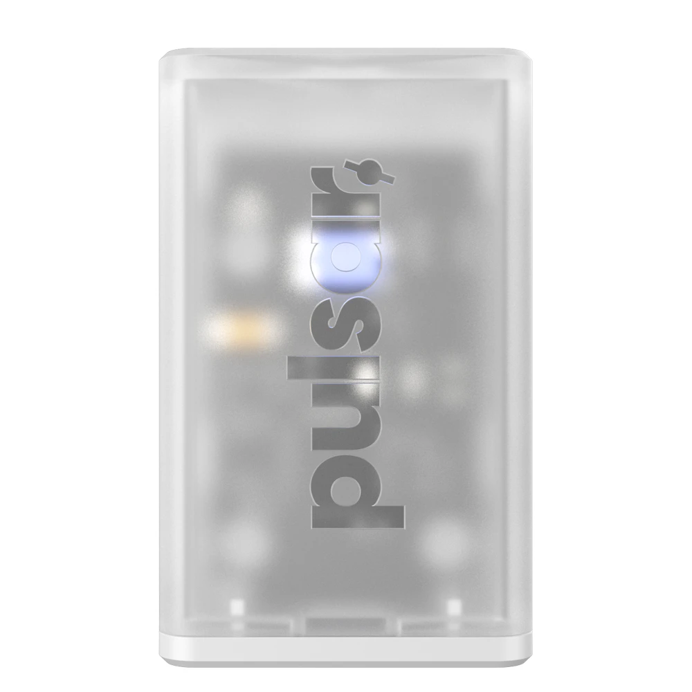 A large main feature product image of EX-DEMO Pulsar X2 CrazyLight - 35g Ultra-Lightweight Wireless Gaming Mouse (Uyuni White)