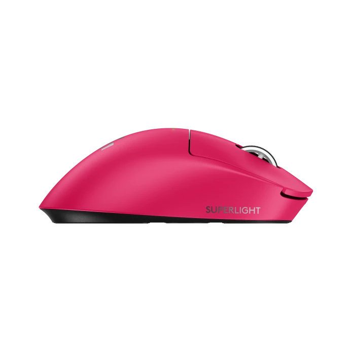 A large main feature product image of EX-DEMO Logitech G PRO X SUPERLIGHT 2 DEX LIGHTSPEED Wireless 60g Lightweight Gaming Mouse (Magenta)