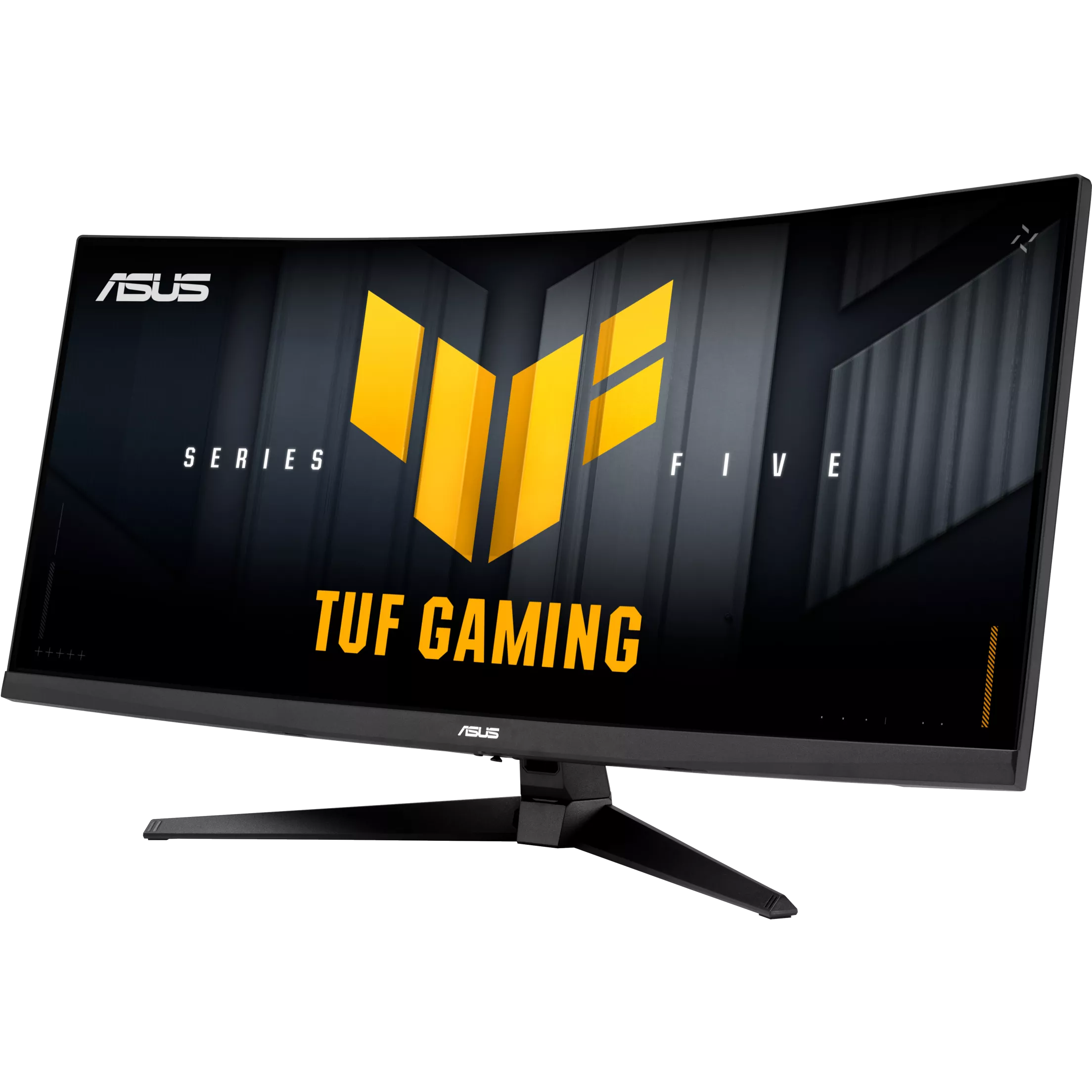 A large main feature product image of ASUS TUF Gaming VG34WQ5A - 34"  Curved 1440p 200Hz VA GAming Monitor