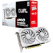 A product image of ASUS Radeon RX 9060 XT Dual 16GB GDDR6 - White