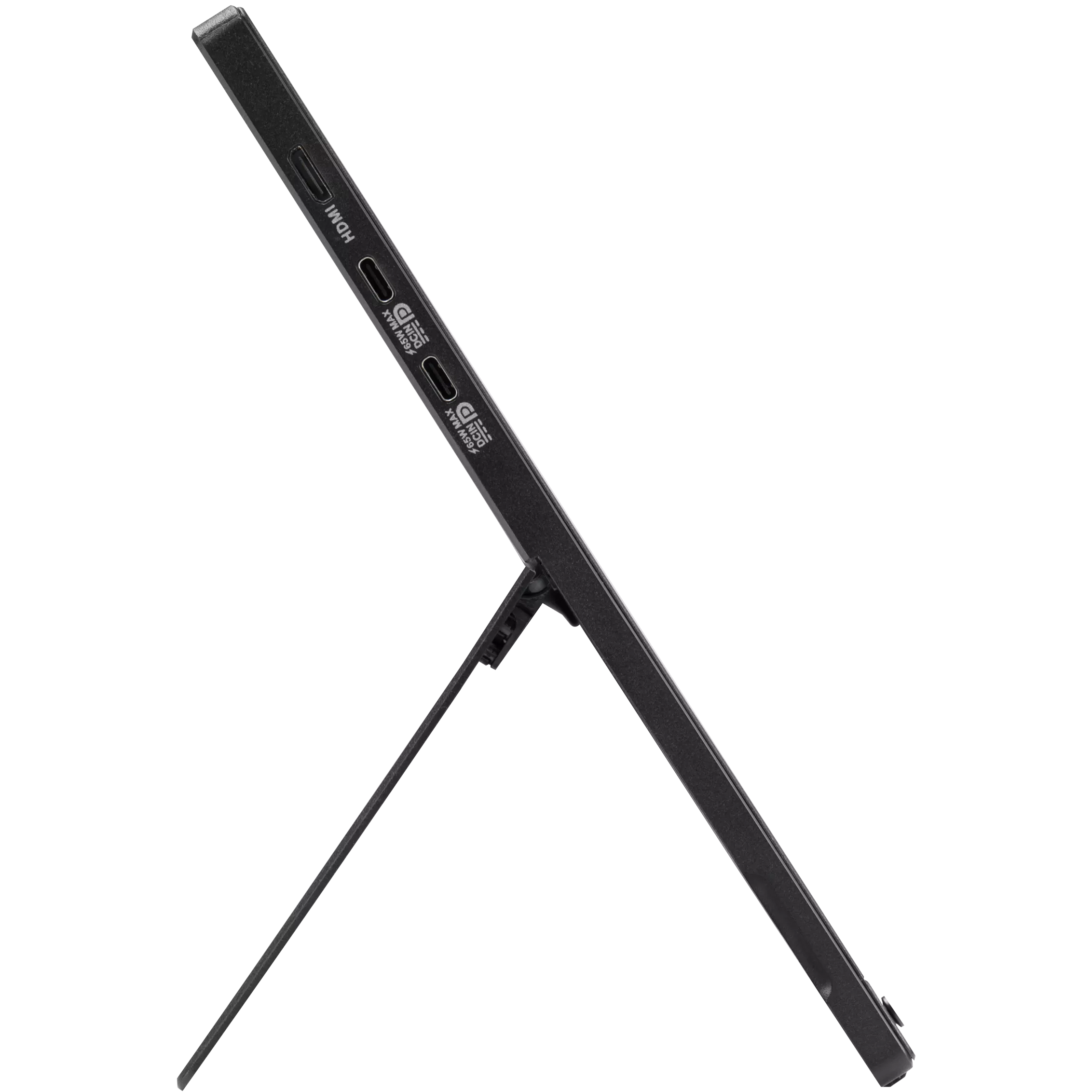 A large main feature product image of ASUS ZenScreen MB16AHVE - 16" 1080p 60Hz IPS USB-C Power Pass Through Portable Monitor