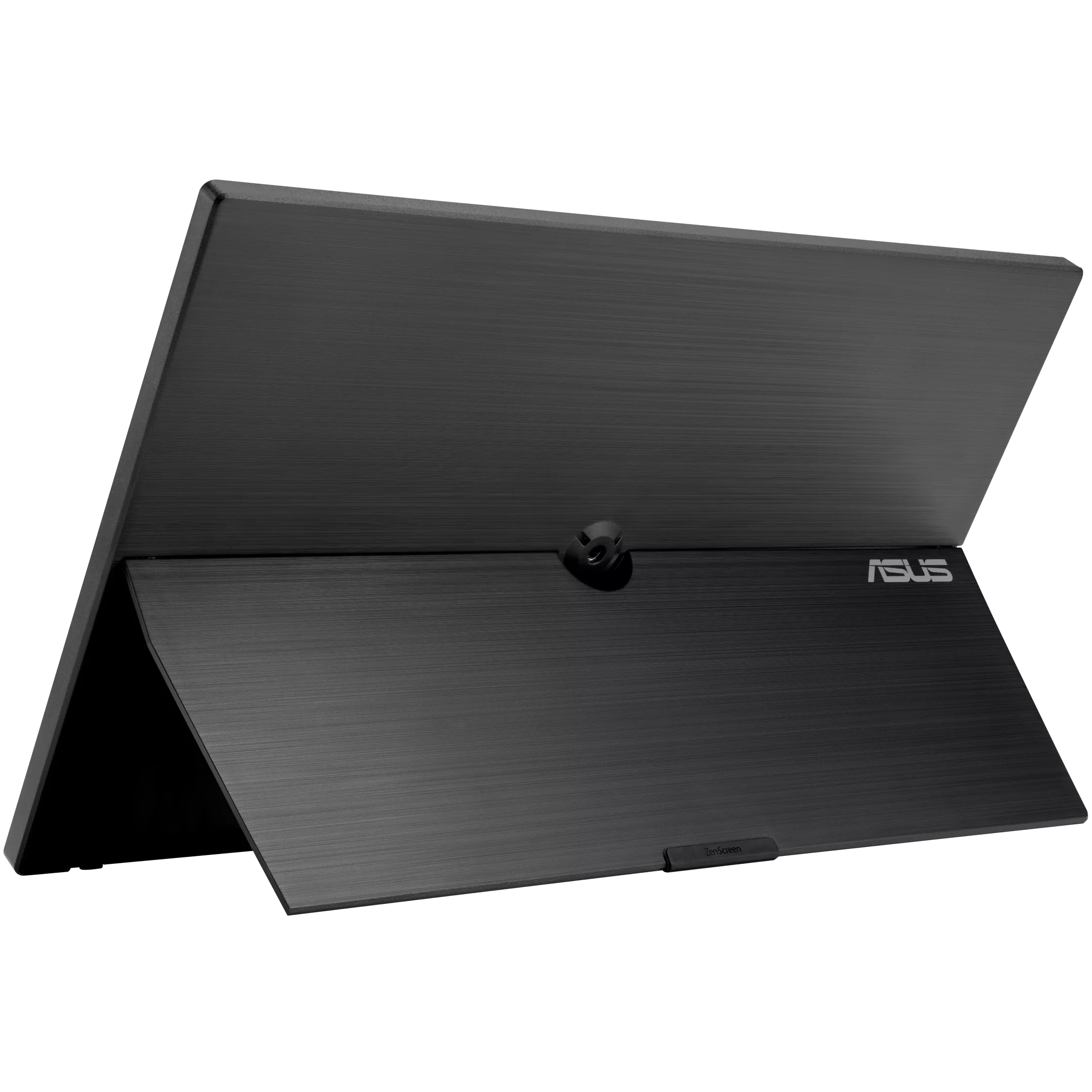 A large main feature product image of ASUS ZenScreen MB16AHVE - 16" 1080p 60Hz IPS USB-C Power Pass Through Portable Monitor