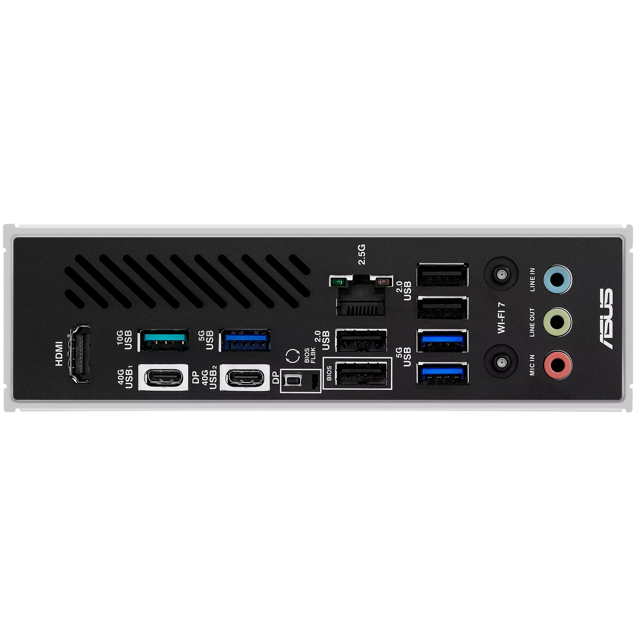 A large main feature product image of ASUS X870 MAX Gaming WiFi7 AM5 ATX Desktop Motherboard