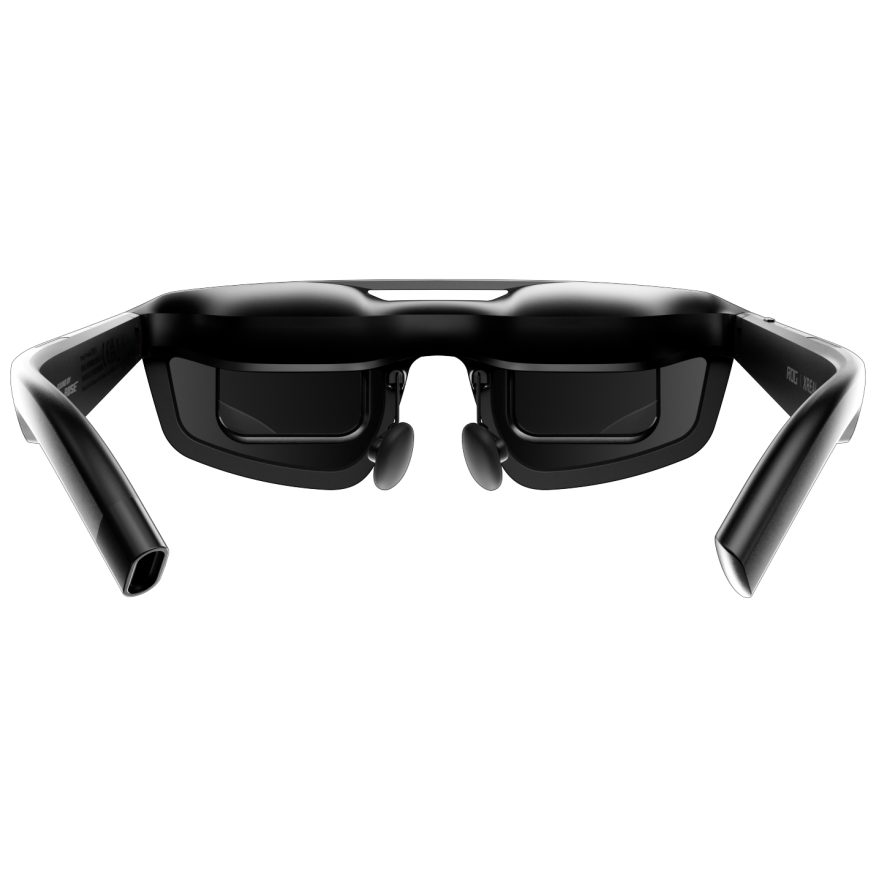 A large main feature product image of ASUS ROG XREAL R1 240Hz 0.01ms Micro OLED Gaming Glasses